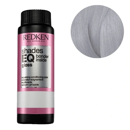 Краска-блеск без аммиака для тонирования и ухода - Redken Shades Eq Gloss Bonder Inside 09T - Очень светлый блондин титановый